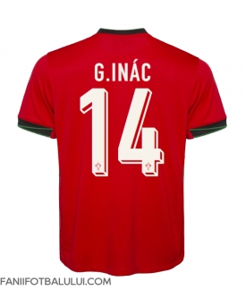 Portugalia Goncalo Inacio #14 Tricou Fotbal Replică European 2024 Barbati Acasa
